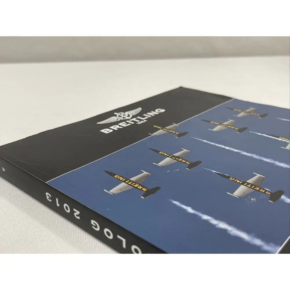 Breitling 2013 Watch Catalog Chronolog English Brochure Book Navitimer Galactic
